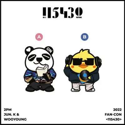 2PM JUN. K & WOOYOUNG 2022 FAN-CON [115430] OFFICIAL GOODS フィギュア FIGURE