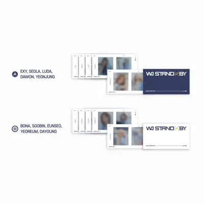 宇宙少女(WJSN) [WJ STAND BY] 官方MD - 膠片照片套組 A / B Ver. FILM PHOTO SET A / B Ver.