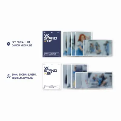 宇宙少女(WJSN) [WJ STAND BY] 官方MD - 明信片套組 A / B Ver. POST CARD SET A / B Ver.