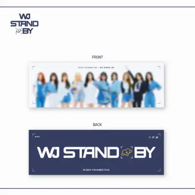 宇宙少女(WJSN) [WJ STAND BY] 官方周邊 - 照片標語 PHOTO SLOGAN