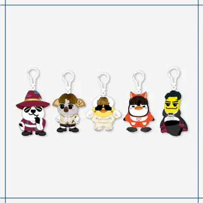 【12月第1週順次発送/別途送料発生】2PM 【Dear. HOTTEST】OFFICIAL MD - ミニドール キーリング MINI DOLL KEYRING