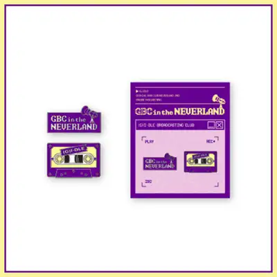 (G)I-DLE（ガイドル）[GBC in the NEVERLAND] OFFICIAL MD バッジセット