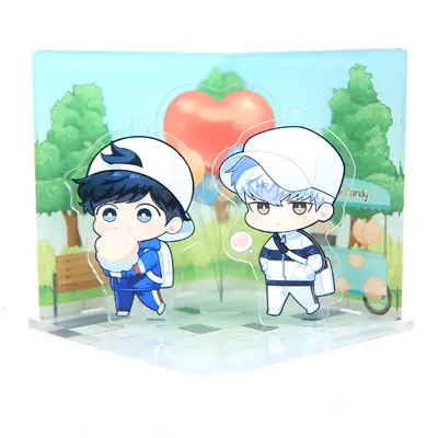 [Winter Cherry Blossom] GJB Hae-Bom and Tae-Sung Park Date Set / Acrylic Goods