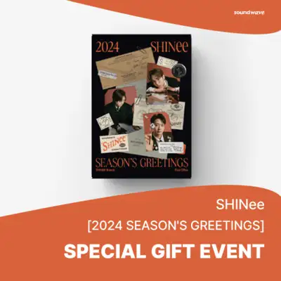 [特典付き] [SHINee] 2024 SEASON'S GREETINGS **未公開ポラロイドフォトカード3種セット