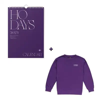 金浩中(KIM HO JOONG) - 2023年季節問候 [HO DAYS](壁掛日曆+衛衣T恤組合)