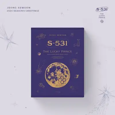 Jeong Sewoon 2023 SEASON'S GREETING [S-531 : THE LUCKY PRINCE] with Free Random Unreleased Selfie Photocard (1 of 2 types)