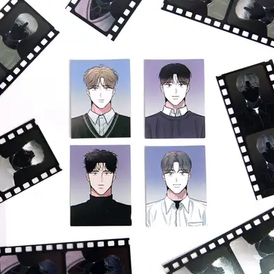 [연하공수난기] 연수난 半名刺 証明写真 4種 / ウェブトゥーン証写
