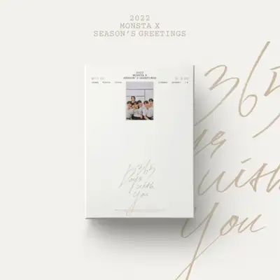 [返品・交換不可] MONSTA X - 2022 SEASON'S GREETINGS シーズングリーティング (DESK CALENDAR PACKAGE) デスクカレンダー パッケージ