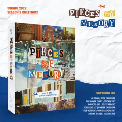 [返品交換不可] ウォノ - 2022 SEASON'S GREETINGS シーズングリーティング [PIECES OF MEMORY]