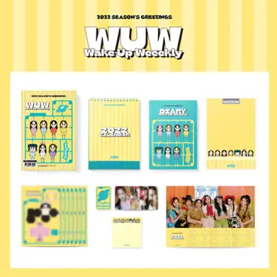 [交換返品不可] Weeekly(ウィークリー) 2022 シーズン グリーティング SEASON'S GREETINGS [WUW : Wake Up Weeekly]