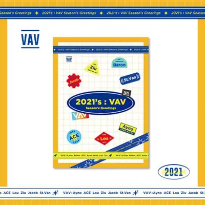 VAV - [2021年季节问候 (SEASON'S GREETINGS 2021)] [声音之波独家特典]