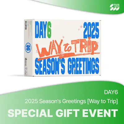 【特典付き】DAY6 - 2025 Season's Greetings [Way to Trip] **フォトカード4種セット付属