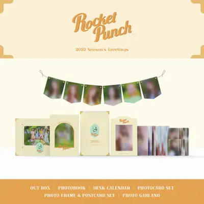 【交換返品不可】ROCKET PUNCH(ロケットパンチ) - 2022 シーズングリーティング SEASON'S GREETINGS