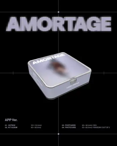 JISOO (지수) - ミニアルバム [AMORTAGE] (APP Ver.)