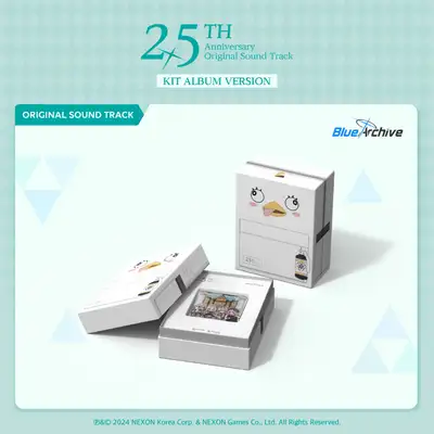 Blue Archive - 2.5th Anniversary Commemorative OST KIT Album Package
