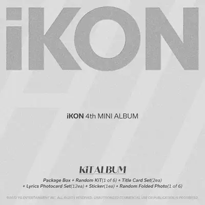 iKON - iKON 第四张迷你专辑 [FLASH BACK] (KiT ALBUM版) [6种中随机1种]