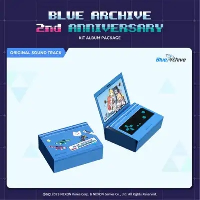 Blue Archive 2nd Anniversary OST (KIT Album Package)
