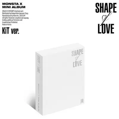 MONSTA X - ミニ11集 [SHAPE of LOVE] (Kitアルバム)