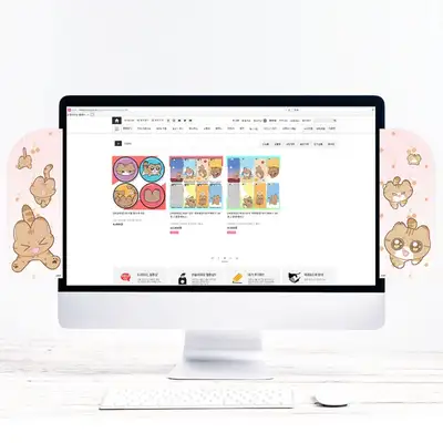 【アオンアオン】ウェブトゥーン アクリルメモボード 2種/モニター飾り