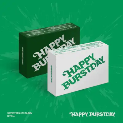 SEVENTEEN - 5th Album [HAPPY BURSTDAY] (KiT Ver.) (2種セット)
