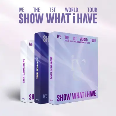IVE - THE 1ST WORLD TOUR [SHOW WHAT I HAVE] (DVD + Blu-ray + KIT VIDEO 3種セット)
