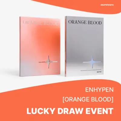 [Lucky Draw] ENHYPEN - [ORANGE BLOOD] (KSANA Ver. / KALPA Ver.) (Random) **Set of 2 - Lucky Draw 2 Entries + 1 Bonus Entry
