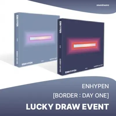 [Lucky Draw] ENHYPEN - [BORDER : DAY ONE] (Random from 2 Versions)**Lucky Draw 3 Entries with Set Purchase (2 Albums)