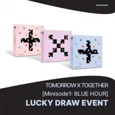 [ラッキードロー] TOMORROW X TOGETHER(TXT) - [minisode1 : Blue Hour] **セット(3枚)購入時 LUCKY DRAW 3回 + 1回