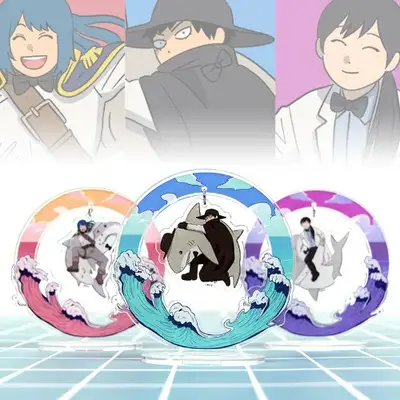 【合法海賊パルフェ】合海パ 紳士的なアクリルチャムスタンド 3種