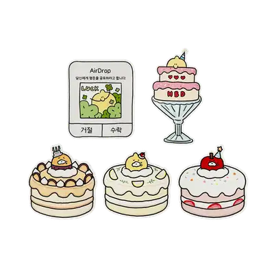 Birthday Shaped Postcard