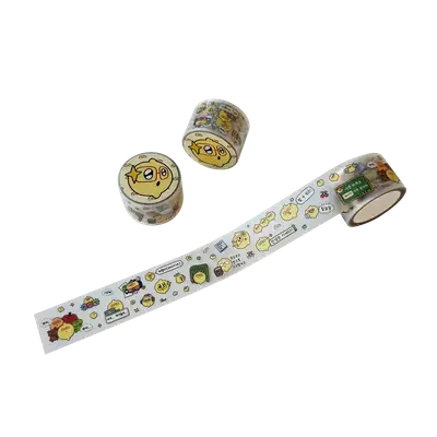 Red Glasses Lemony Kiss Cut Masking Tape