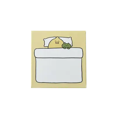 Sleeping Lemony Hardcover Sticky Notes