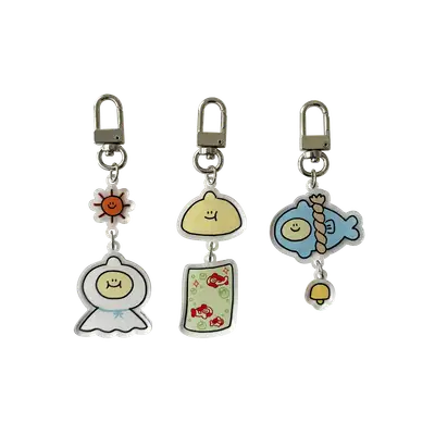 Wish Lemony Keyring