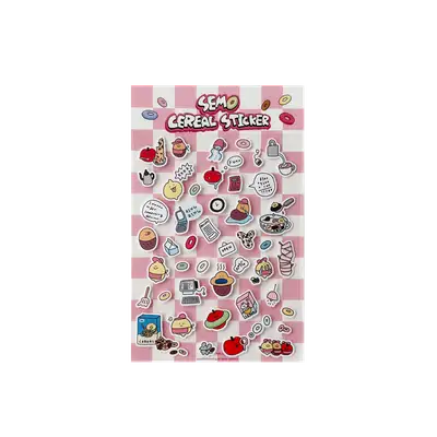 Semo Cereal Sticker