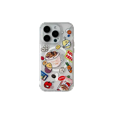 Cereal Cup MagSafe Gel Hard Case