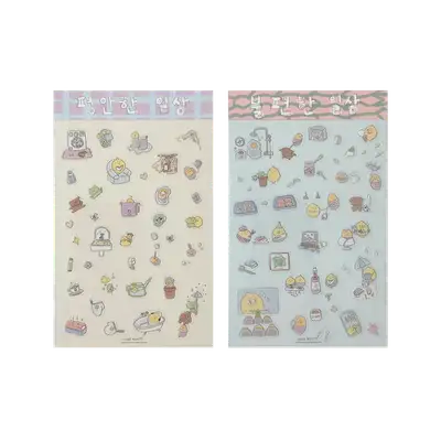 Sesamo Daily Transparent Sticker
