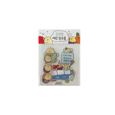 Clear Triangle Friends Sticker Pack