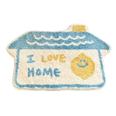 I Love Home Floor Mat
