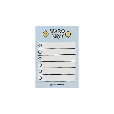 To-Do List Thick Memo Pad