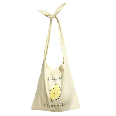 [b-sale] Lemonade Eco Bag - Soft Yellow