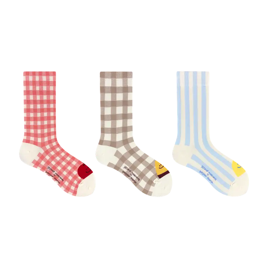 【Second Morning X Bonjour Marché】Peek-a-boo 袜子