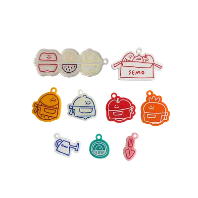 Sesamo Market DIY Keyring