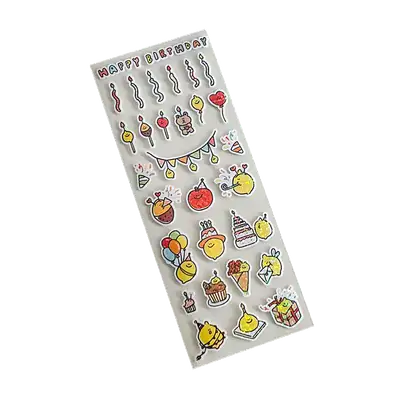 Happy Birthday Removable Sticker