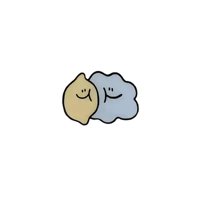 lemony & cloud King-Size Phone Grip