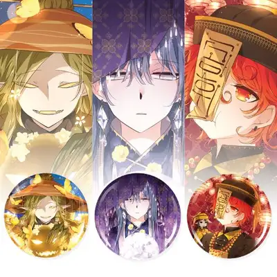 [天地海] ラウンドミラー 75mm 3種 ★ハロウィンシーズン限定★