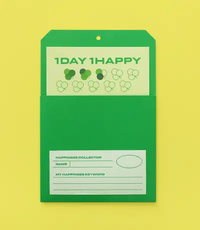 【300日セット☘️】1day1happy トラッカーセット