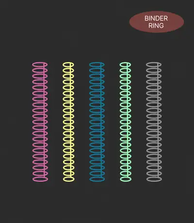 PART, PART. note_binder ring