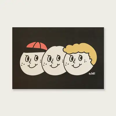 [明信片] 三兄弟