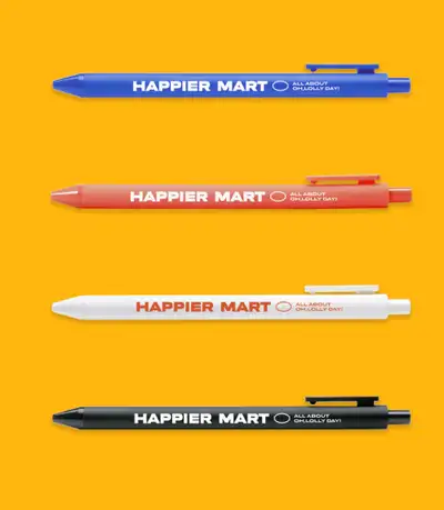[笔] HAPPIER MART笔