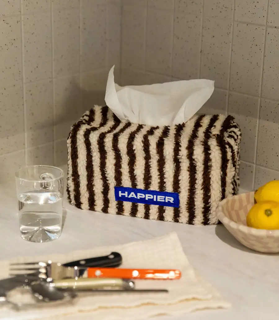 Happier label tissue cover_big — 1